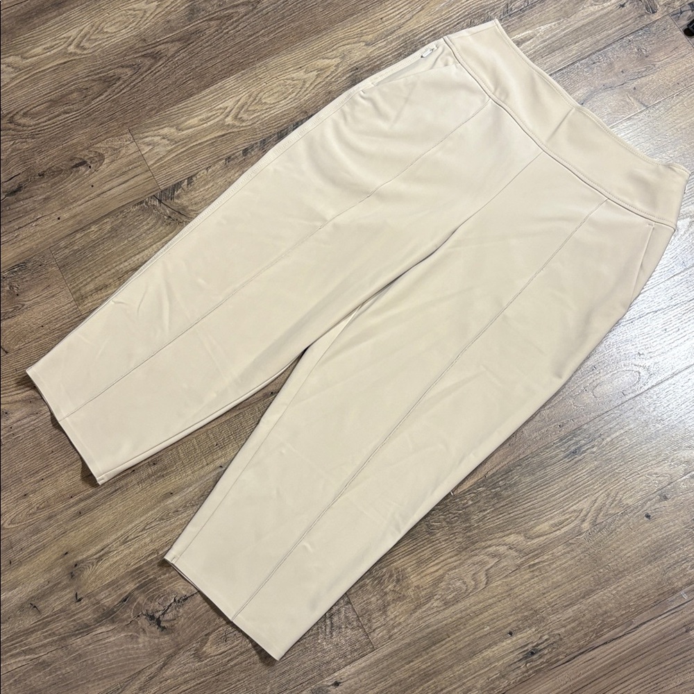ATHLETA Stellar Wide Crop Comfort Travel Pants Size 12 - Picture 2 of 7